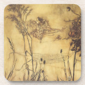  Fairy Tale, Fairy's Tightrope van Rackham Bier Onderzetter (Voorkant)