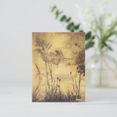  Fairy Tale, Fairy's Tightrope van Rackham Briefkaart (Staand voorkant)