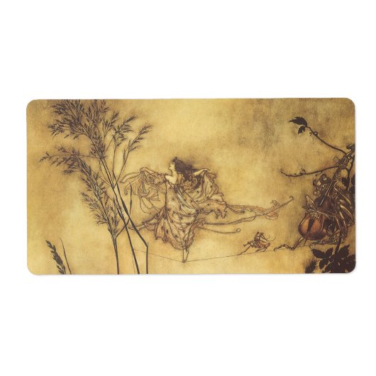Fairy Tale, Fairy's Tightrope van Rackham Etiket (Voorkant)