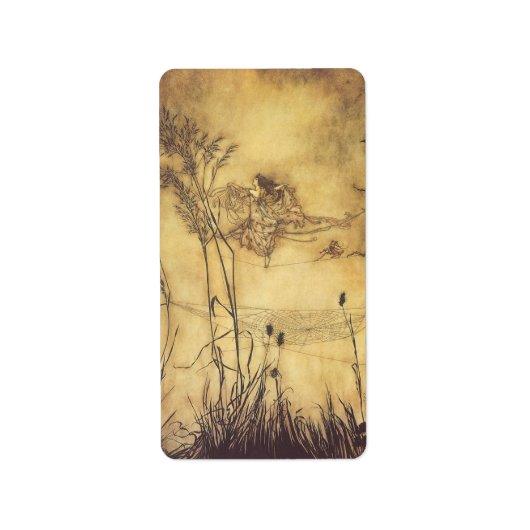  Fairy Tale, Fairy's Tightrope van Rackham Etiket (Voorkant)
