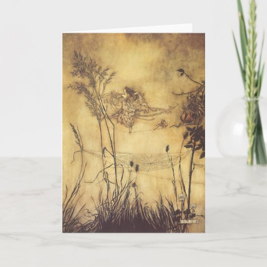  Fairy Tale, Fairy's Tightrope van Rackham Kaart (Voorkant)