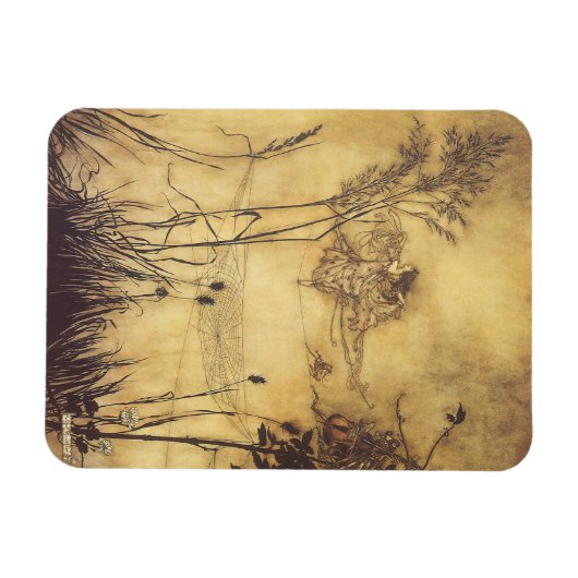  Fairy Tale, Fairy's Tightrope van Rackham Magneet (Horizontaal)