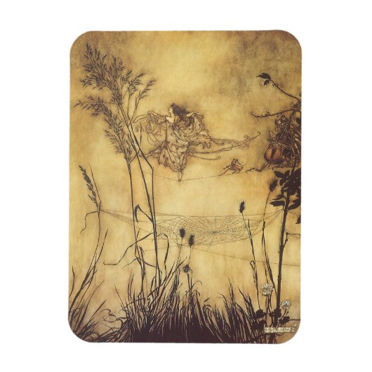  Fairy Tale, Fairy's Tightrope van Rackham Magneet (Verticaal)