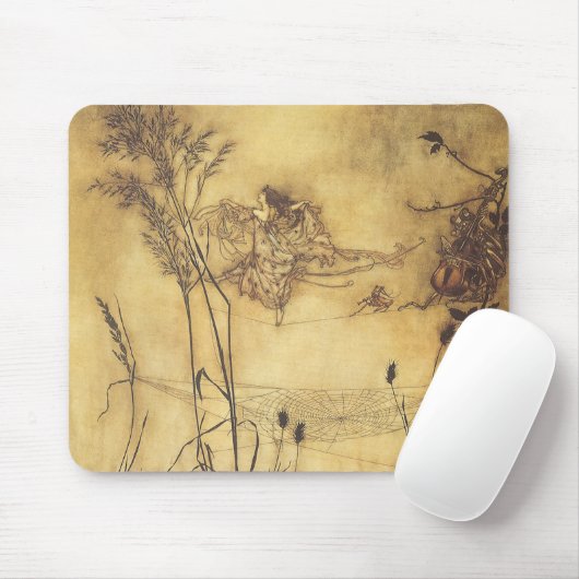  Fairy Tale, Fairy's Tightrope van Rackham Muismat (Met muis)