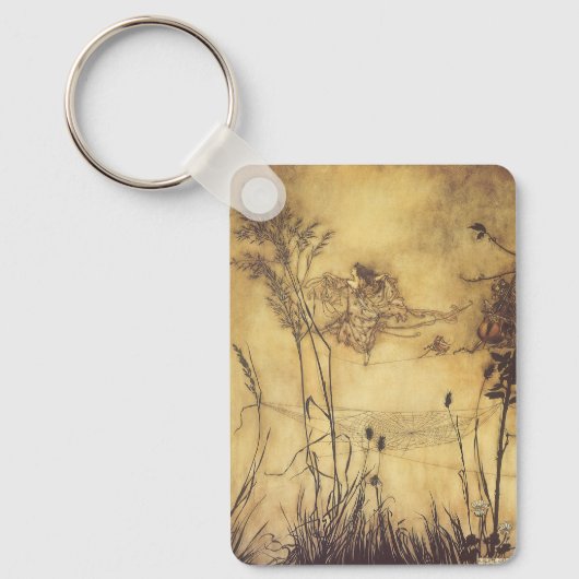  Fairy Tale, Fairy's Tightrope van Rackham Sleutelhanger (Voorkant)