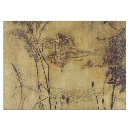 Fairy Tale, Fairy's Tightrope van Rackham Snijplank (Voorkant)