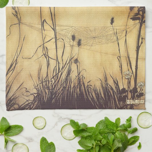  Fairy Tale, Fairy's Tightrope van Rackham Theedoek (Gevouwen)