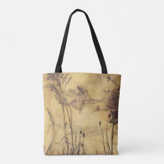  Fairy Tale, Fairy's Tightrope van Rackham Tote Bag (Achterkant)
