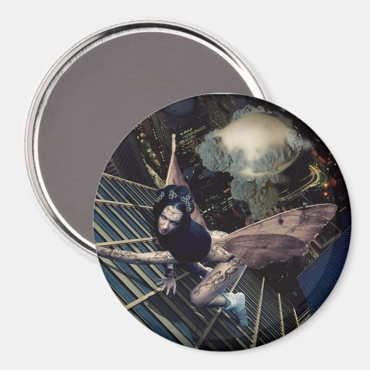 Fairy Tale Fantasy Art Woman Magnet (Voorkant / Achterkant)