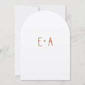 Fairy Tale Forest Fox Wedding Invitation Kaart (Achterkant)