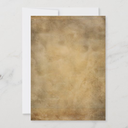 Fairy Tale Forest Magic Mirror Photo Invitation Kaart (Achterkant)