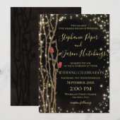 Fairy Tale Forest Wedding Kaart (Voorkant / Achterkant)