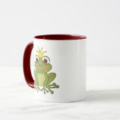 Fairy Tale Frog Prince with Crown Mok (Voorkant links)
