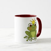 Fairy Tale Frog Prince with Crown Mok (Voorkant rechts)