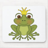 Fairy Tale Frog Prince with Crown Muismat (Voorkant)