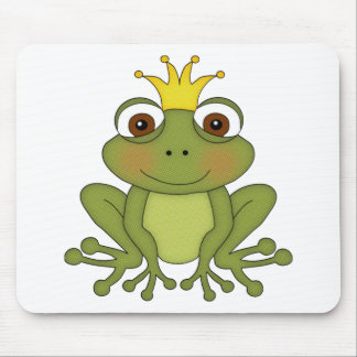Fairy Tale Frog Prince with Crown Muismat
