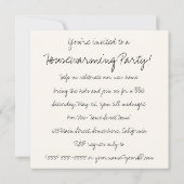 Fairy Tale, Funny Housewarming Kaart (Achterkant)