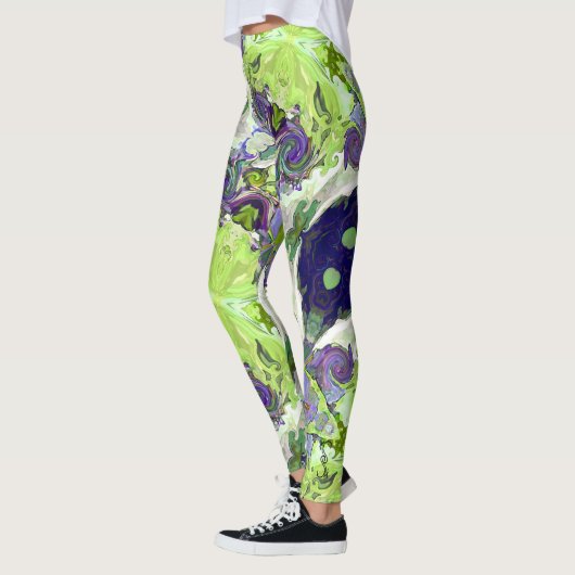 Fairy Tale Hearts Lemon Leggings (Links)