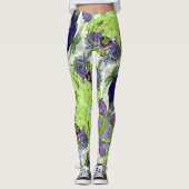 Fairy Tale Hearts Lemon Leggings (Voorkant)