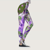 Fairy Tale Hearts Purple Leggings (Rechts)