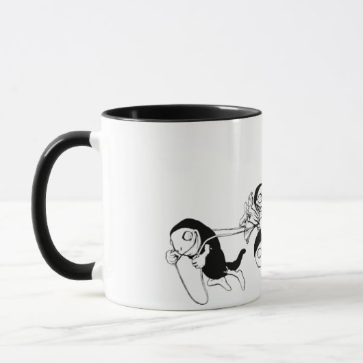  Fairy Tale Illustrated Hobyah Sprite Mok (Links)