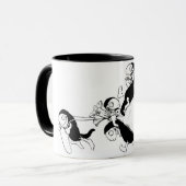  Fairy Tale Illustrated Hobyah Sprite Mok (Voorkant links)