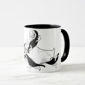  Fairy Tale Illustrated Hobyah Sprite Mok (Voorkant rechts)