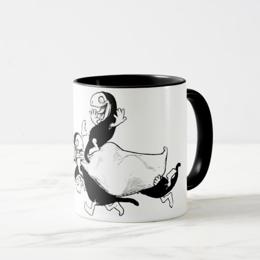  Fairy Tale Illustrated Hobyah Sprite Mok (Voorkant rechts)