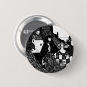 Fairy Tale - Illustratie 2 Ronde Button 5,7 Cm (Voorkant /achterkant)
