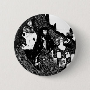Fairy Tale - Illustratie 2 Ronde Button 5,7 Cm