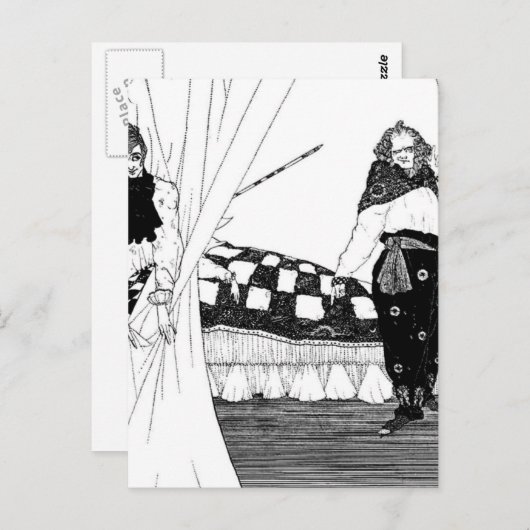 Fairy Tale - Illustratie 5 Briefkaart (Voorkant / Achterkant)