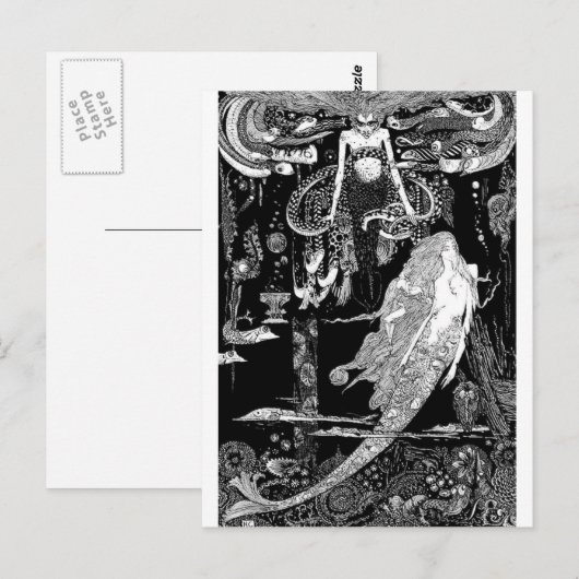 Fairy Tale - Illustratie 6 Briefkaart (Voorkant / Achterkant)