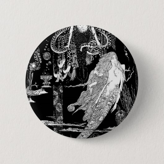 Fairy Tale - Illustratie 6 Ronde Button 5,7 Cm (Voorkant)