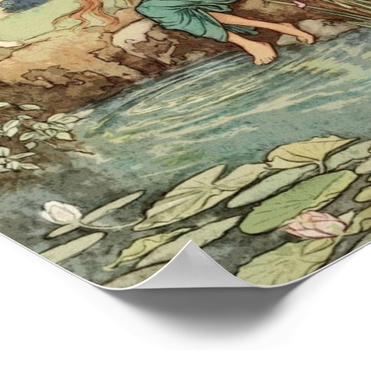 Fairy Tale Illustratie Poster (Hoek)