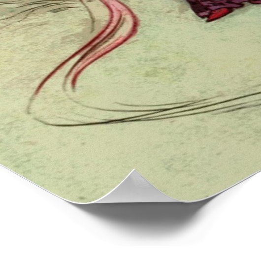 Fairy Tale Illustratie Poster (Hoek)