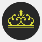 Fairy Tale in Black Sticker (Voorkant)