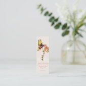 Fairy Tale Kiss Bladwijzer Mini Visitekaartje (Staand voorkant)