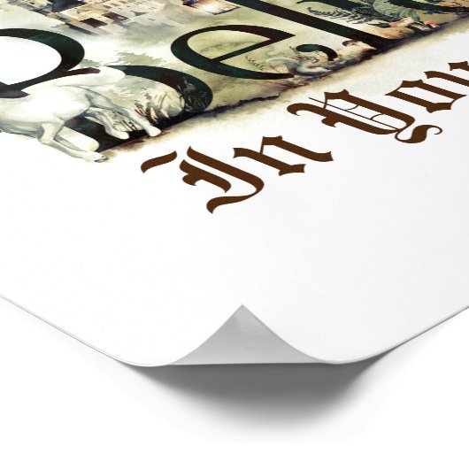 Fairy Tale Magic Creatory Book Geloof Poster (Hoek)