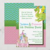 Fairy Tale Party uitnodiging (Voorkant / Achterkant)