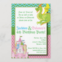 Fairy Tale Party uitnodiging