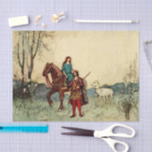 Fairy Tale Prince en Princess Tissuepapier (Craft)