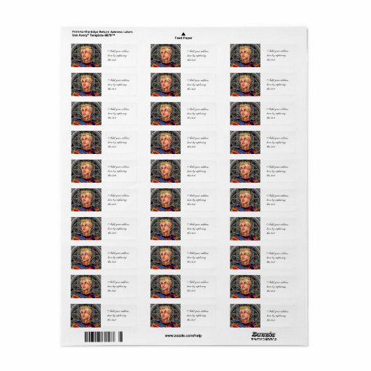 Fairy Tale Prince Etiket (Full Sheet)