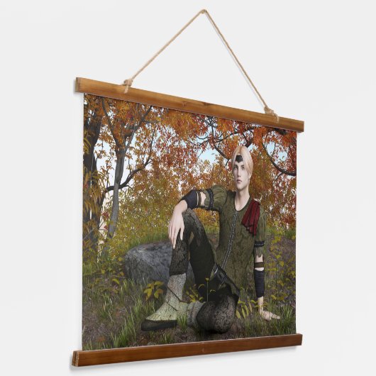 Fairy Tale Prince Hangend Wandkleed (Gebogen)