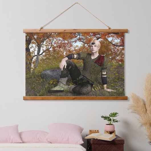 Fairy Tale Prince Hangend Wandkleed (Slaapkamer)