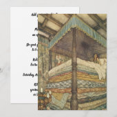  Fairy Tale, Princess and Pea, Edmund Dulac Kaart (Voorkant / Achterkant)