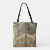 Fairy Tale, Princess and Pea, Edmund Dulac Tote Bag (Achterkant)