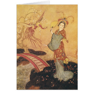 Fairy Tale Princess Badoura, Edmund Dulac
