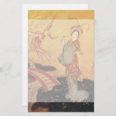  Fairy Tale Princess Badoura, Edmund Dulac (Voorkant / Achterkant)