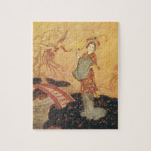 Fairy Tale Princess Badoura, Edmund Dulac Legpuzzel