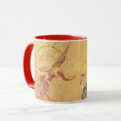  Fairy Tale Princess Badoura, Edmund Dulac Mok (Voorkant links)